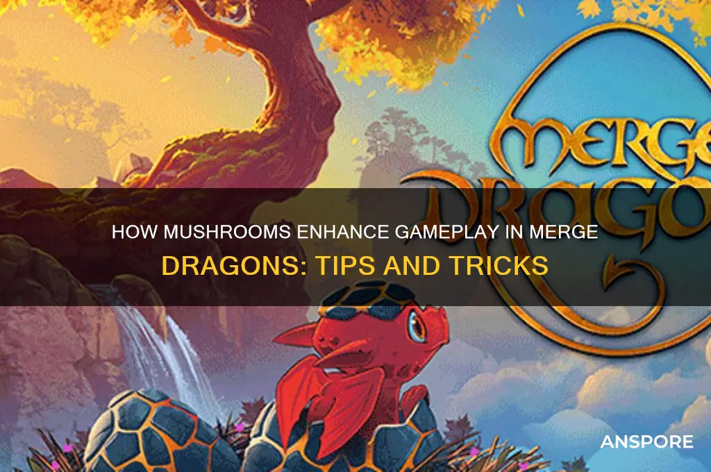 what do mushrooms do in merge dragons