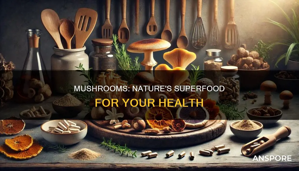 what do mushrooms help with