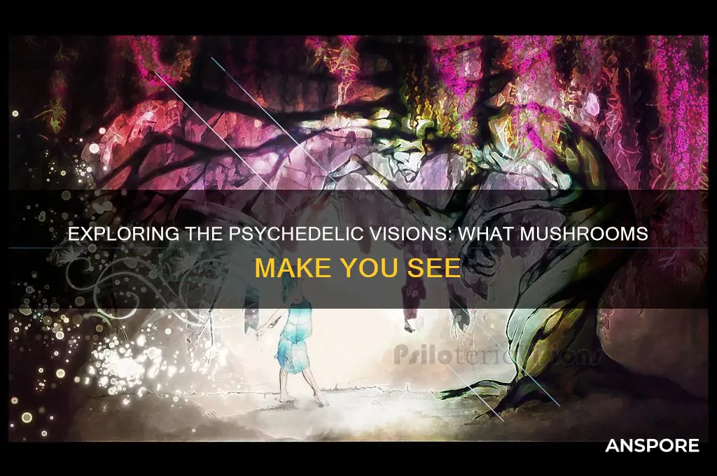 what do mushrooms make you see