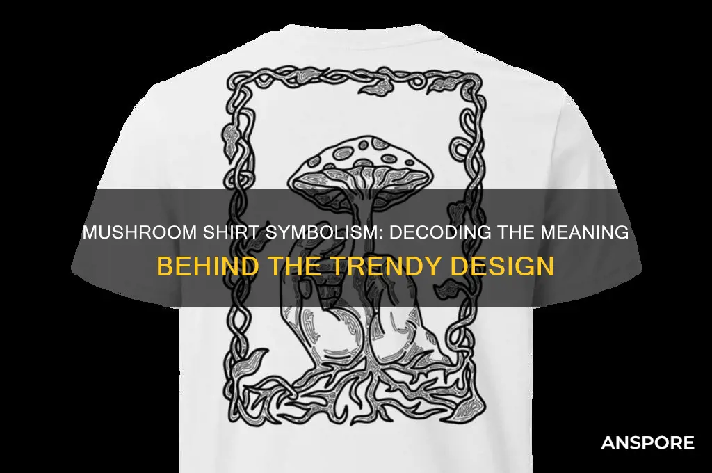 what do mushrooms mean on shirts