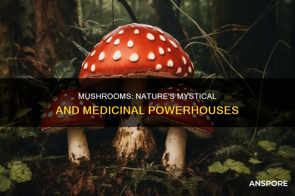 what do mushrooms represent