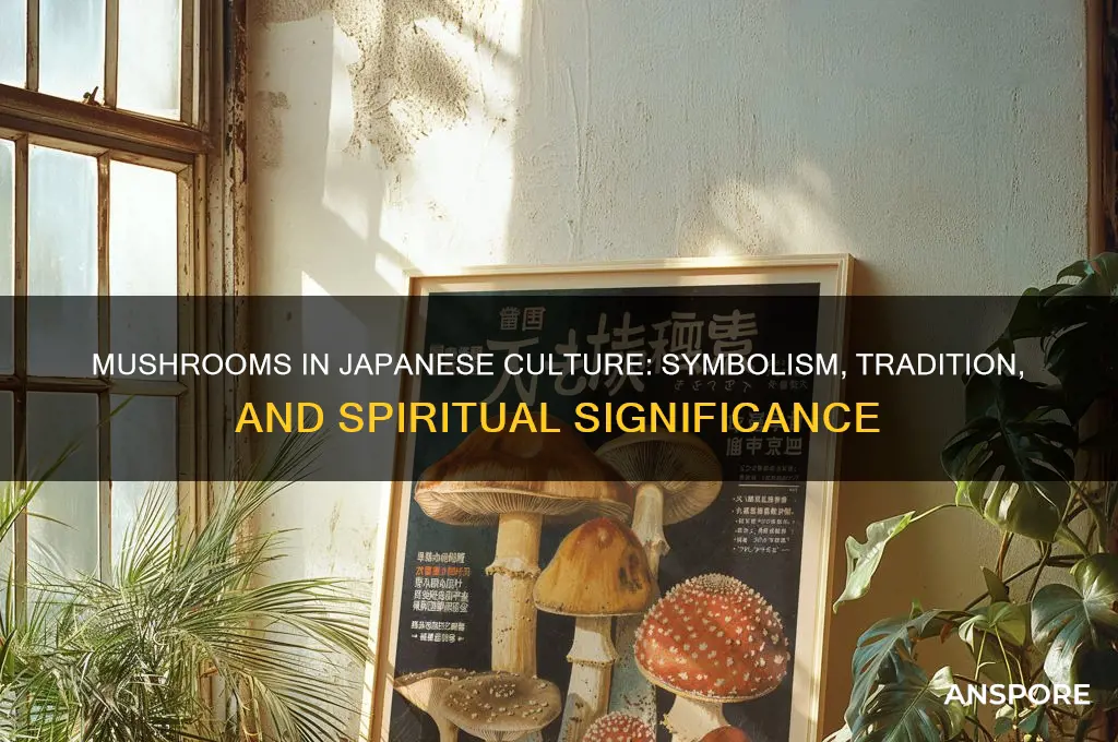 what do mushrooms symbolize in japan