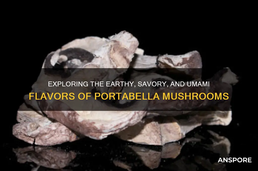 what do portablla mushrooms taste ike