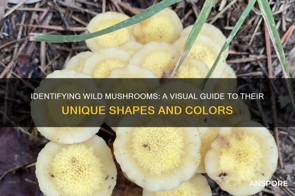 what do the mushrooms that grow wild look like