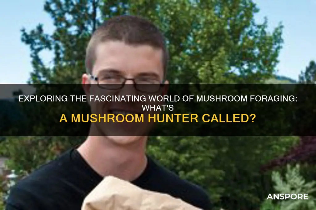 what do you call a mushroom hunter