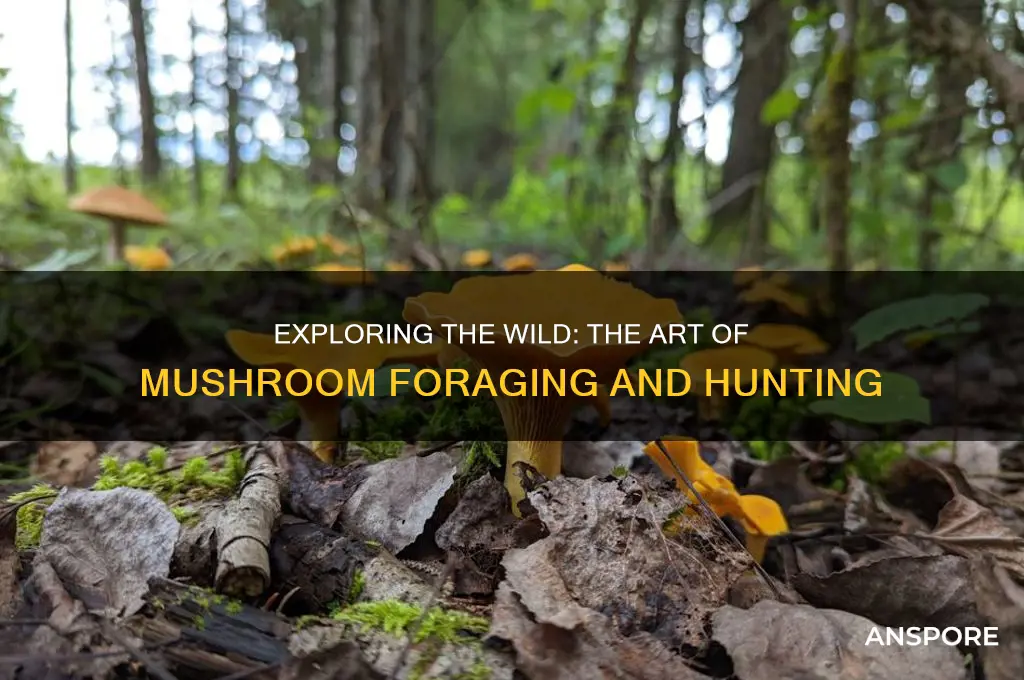 what do you call mushroom hunting
