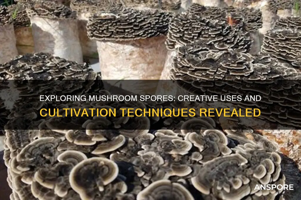 what do you do with mushroom spores