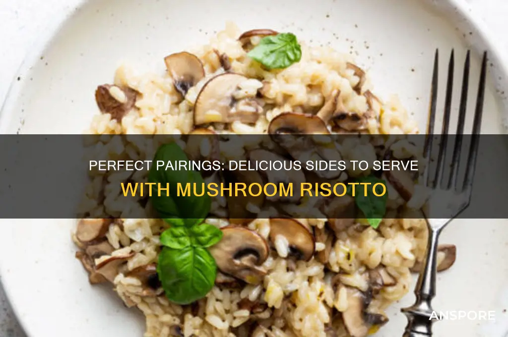 what do you eat with mushroom risotto