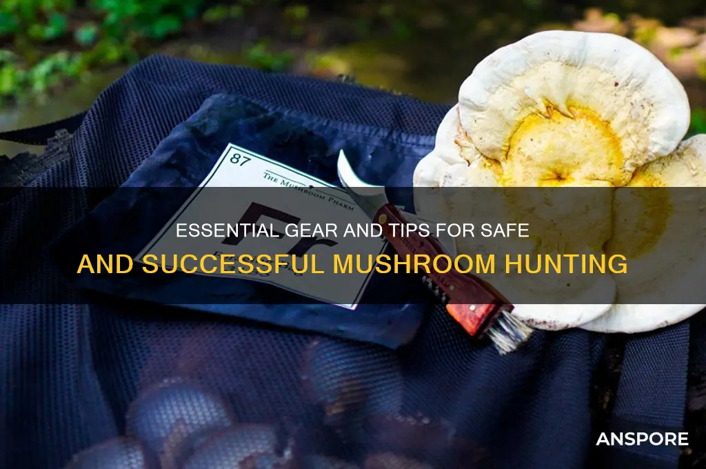 what do you need for mushroom hunting