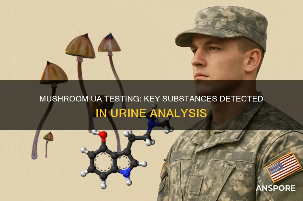 what do you test for in a ua for mushrooms