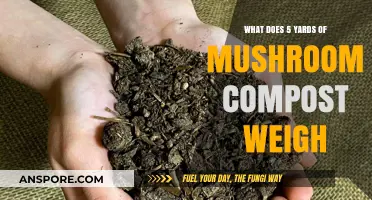 How Much Does 5 Yards of Mushroom Compost Weigh?
