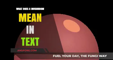 Decoding the Mushroom Emoji: Its Meaning and Usage in Text Conversations