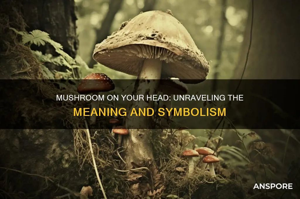 what does a mushroom on your head mean