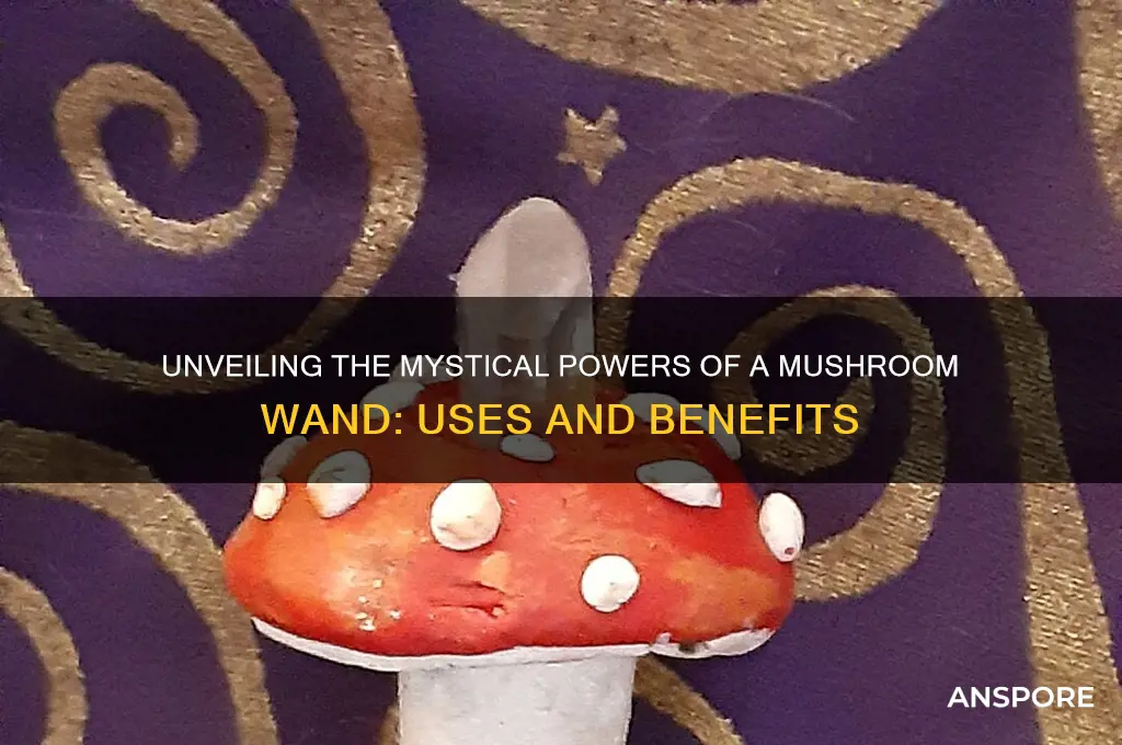 what does a mushroom wand do