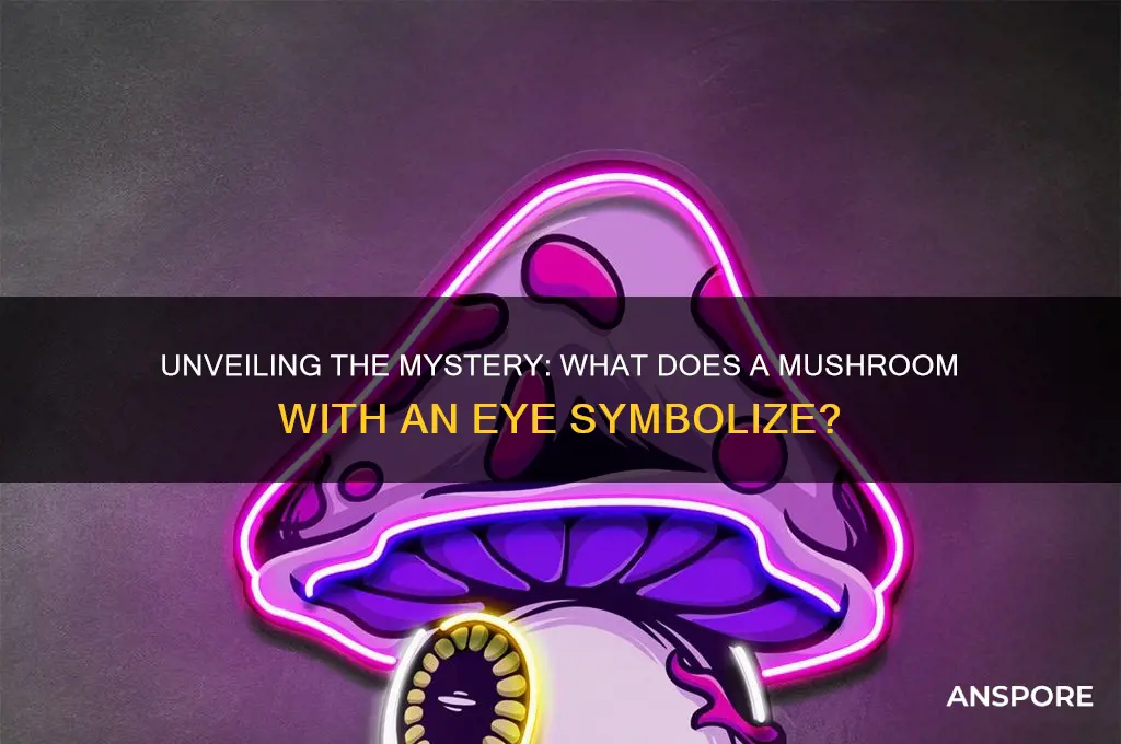 what does a mushroom with an eye mean