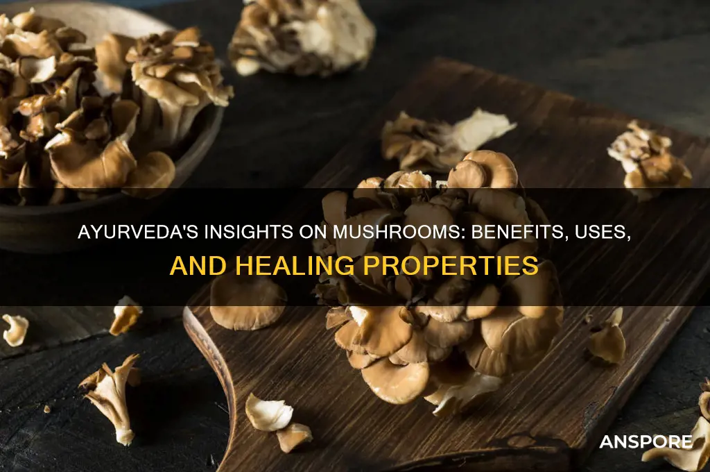 what does ayurveda say about mushrooms