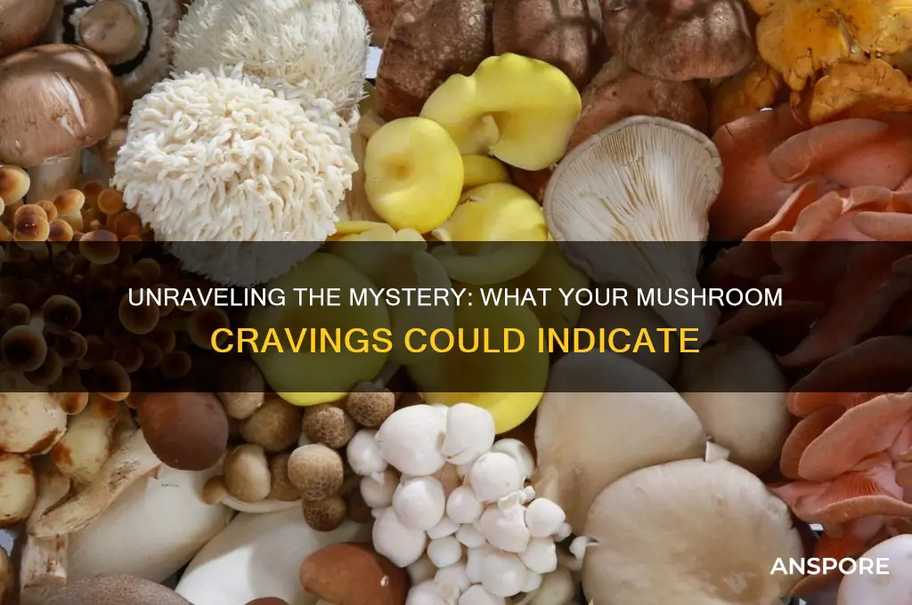 what does craving for mushrooms mean