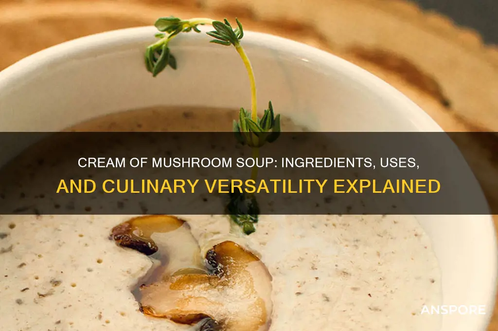 what does cream of mushroom soup