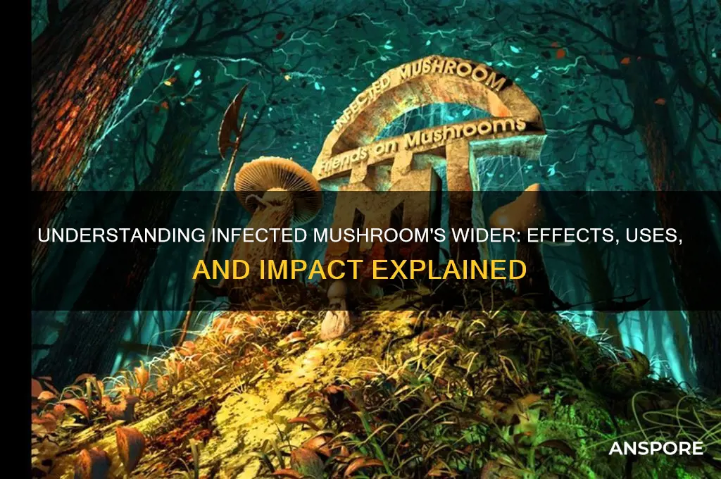 what does infected mushroom wider do