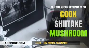 Mephibosheth's Meaning and Perfectly Cooked Shiitake Mushrooms Guide