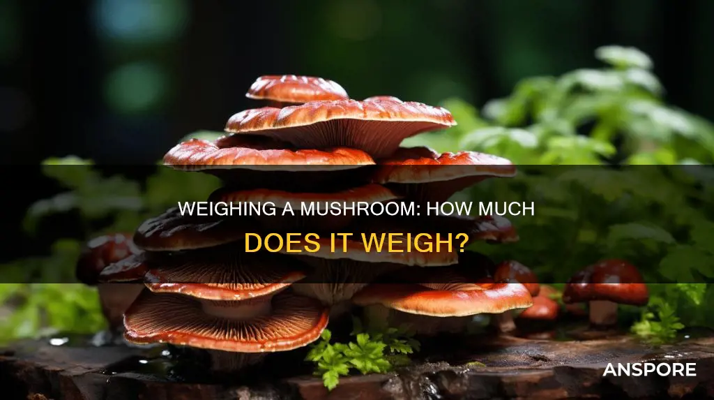 what does one mushroom weigh