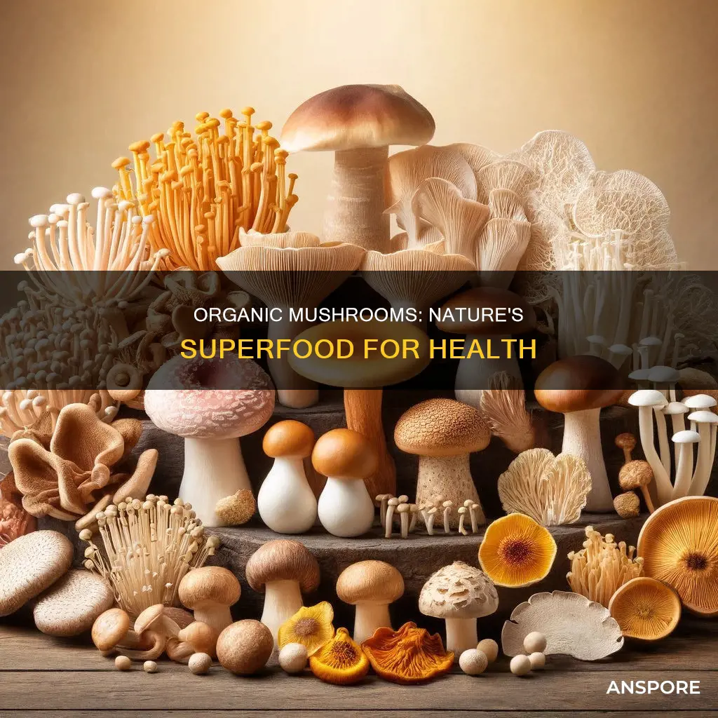 what does organic mushrooms do