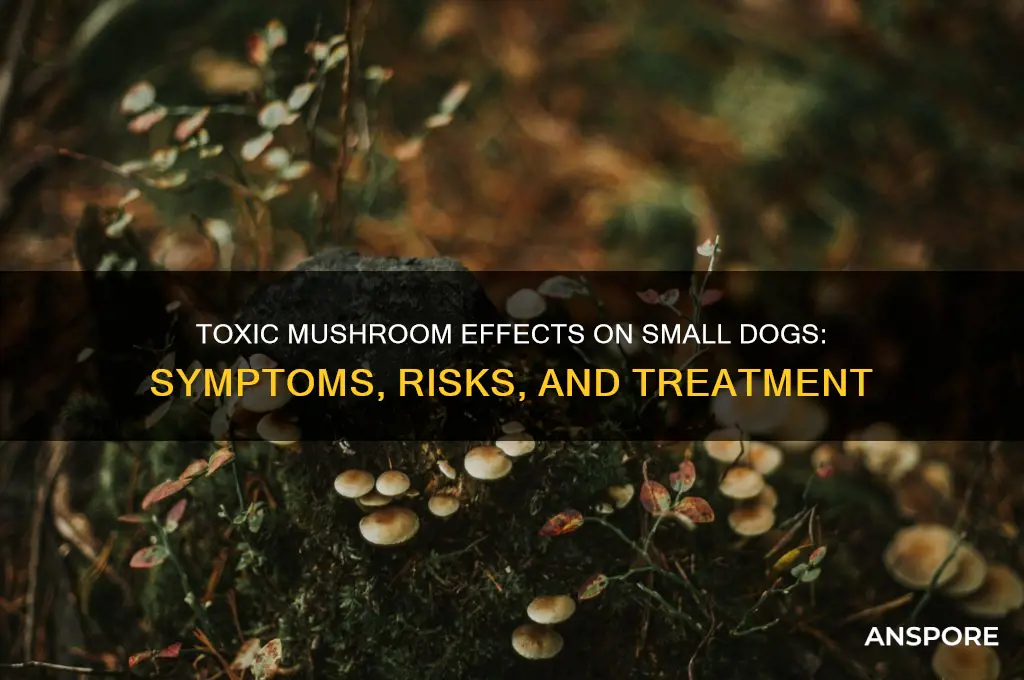 what does poison mushrooms do to a small dog