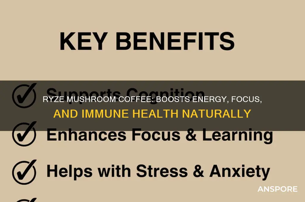 what does ryze mushroom coffee do for your body
