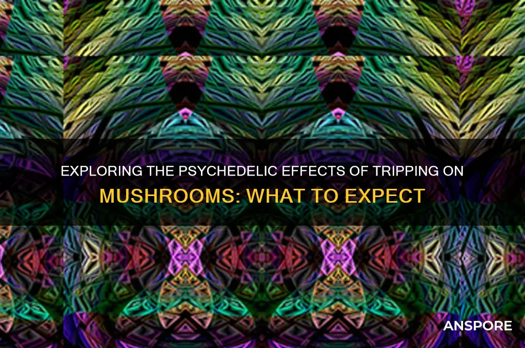 what does tripping on mushrooms do