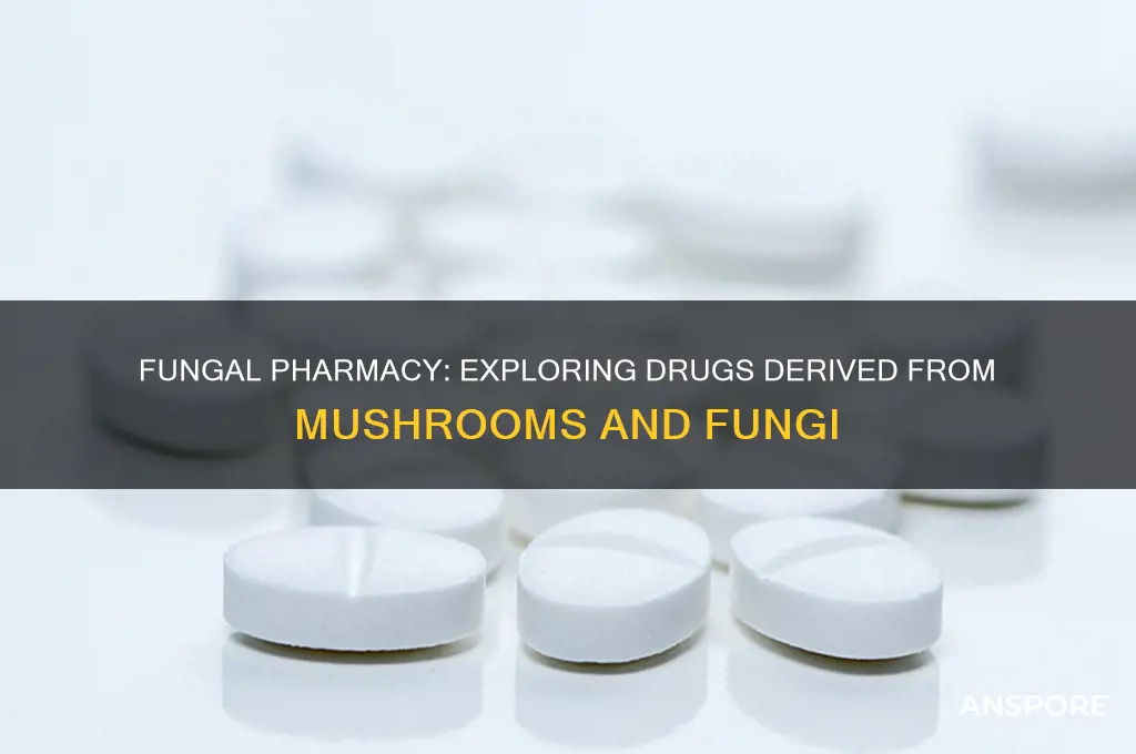 what drugs comd from fungus or mushrooms