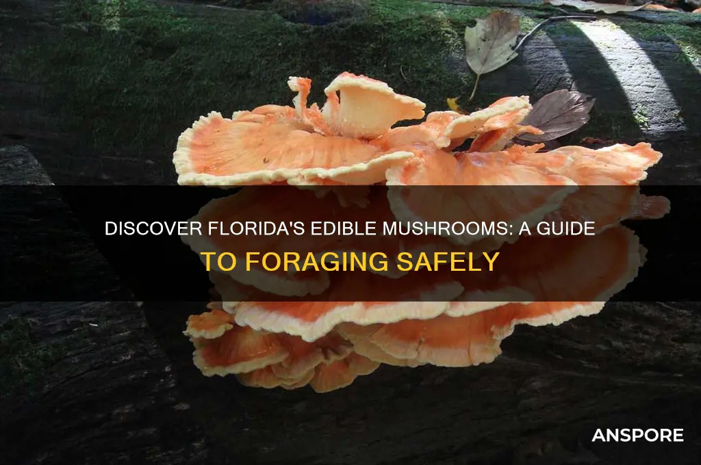 what edible mushrooms grow in florida