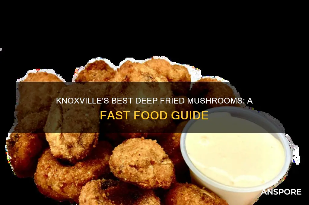 what fast restaurant serves deep fried mushrooms in knoxville tn