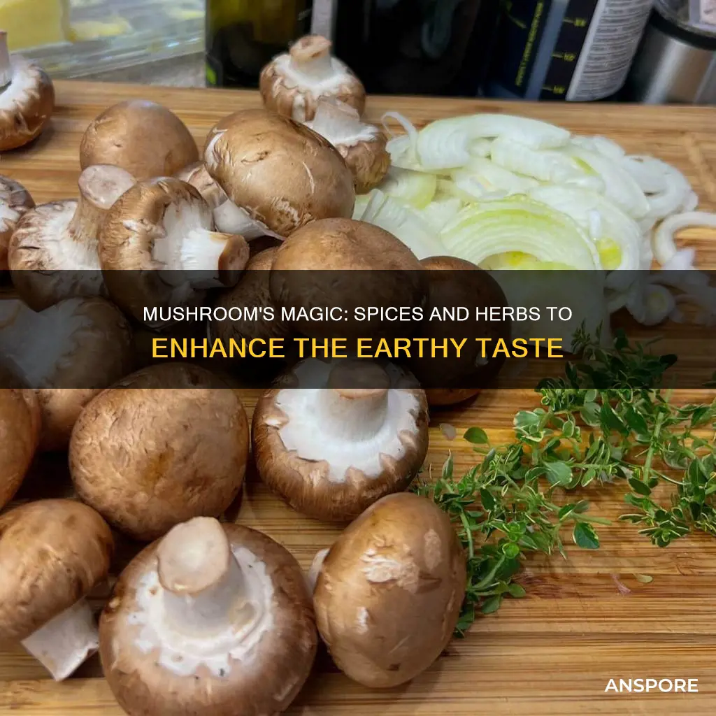 what flavours go with mushroom