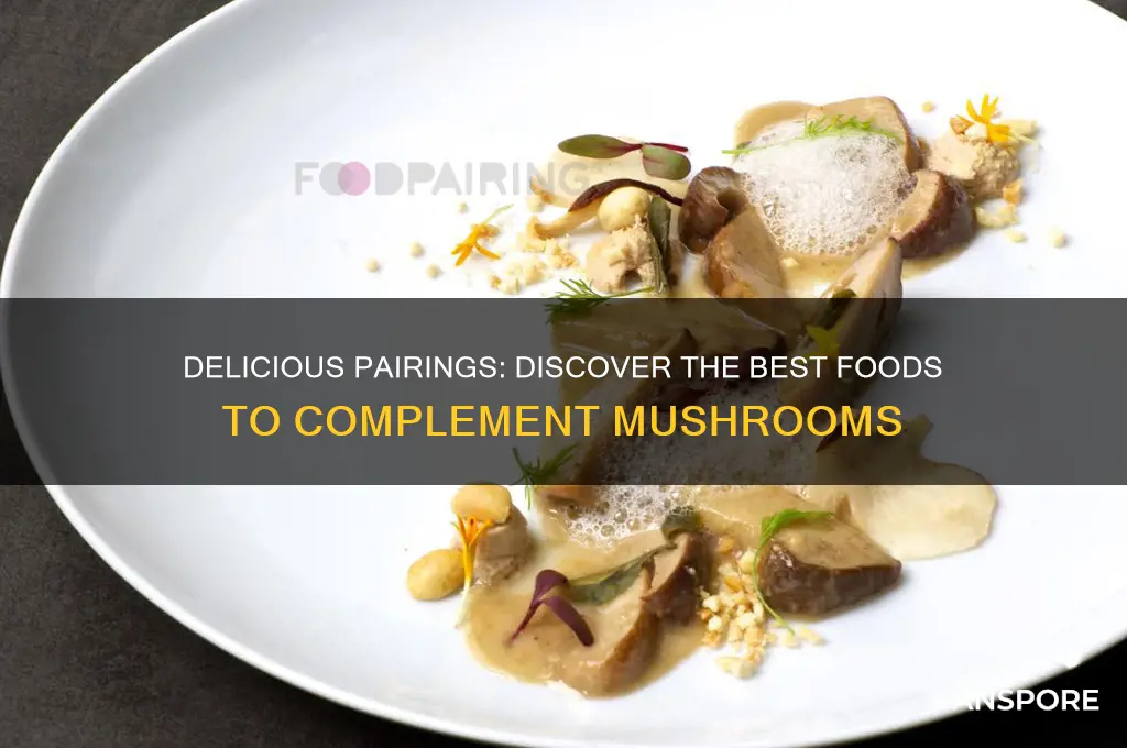 what food do mushrooms go with