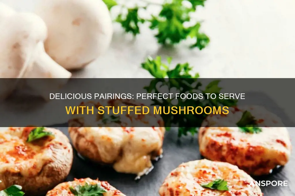 what food goes well with stuffed mushrooms