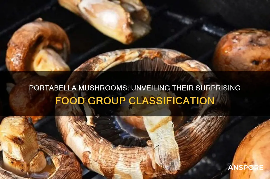 what food group is a portabella mushroom