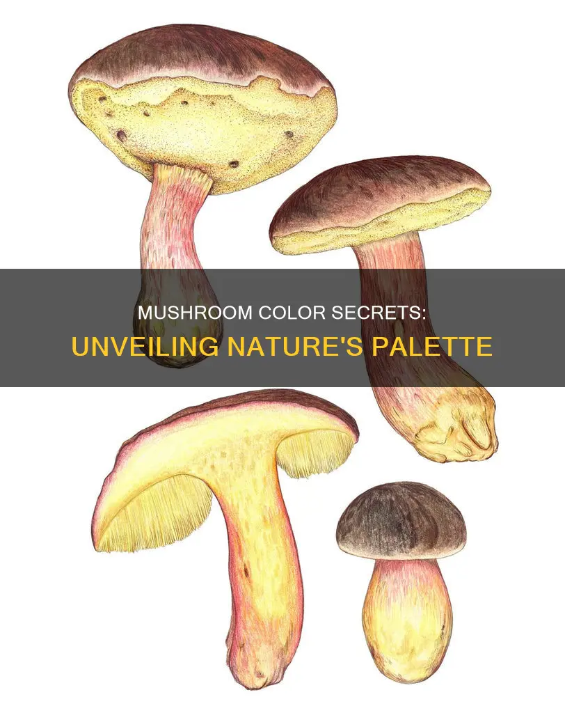 what gives mushroom their color