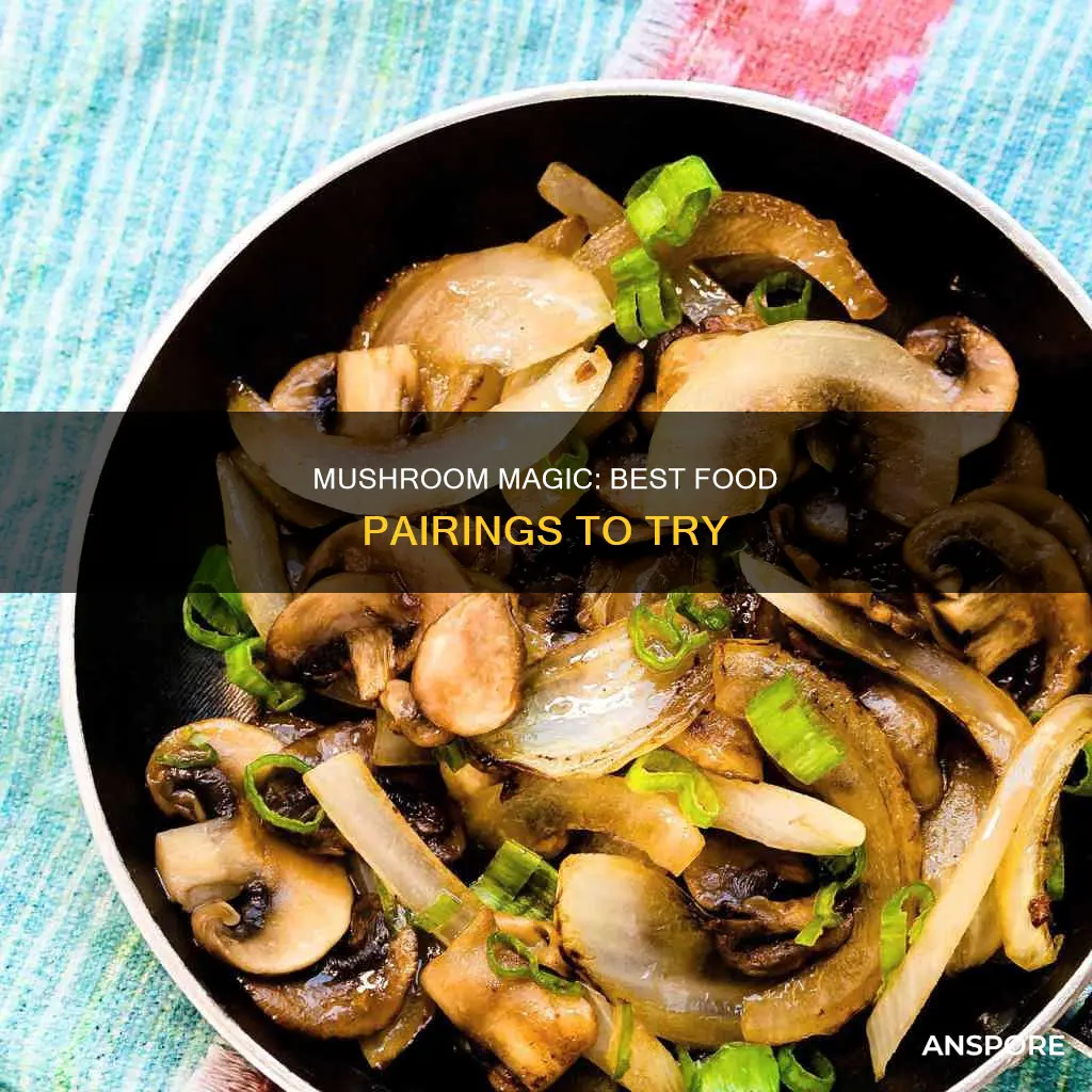 what goes best with mushrooms