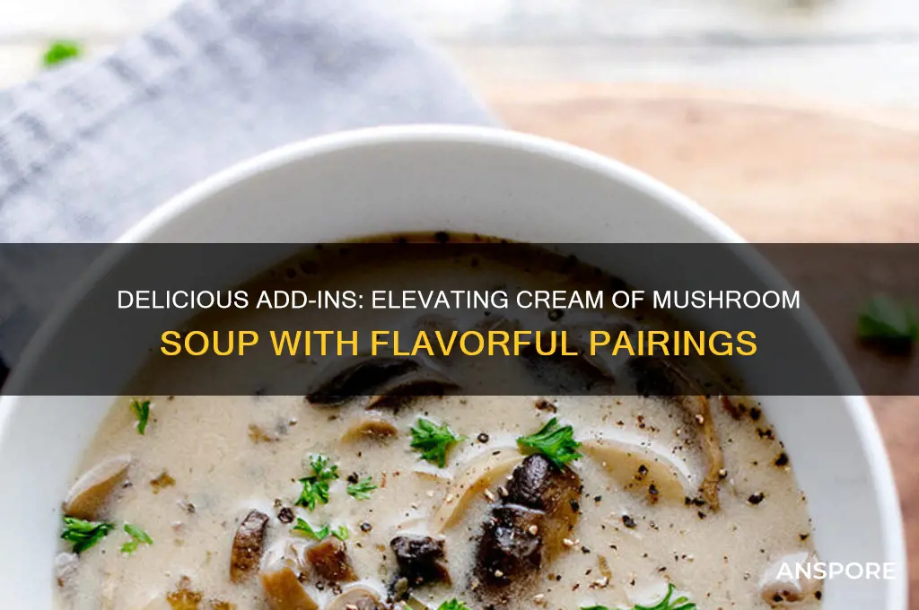 what goes good in cream of mushroom soup