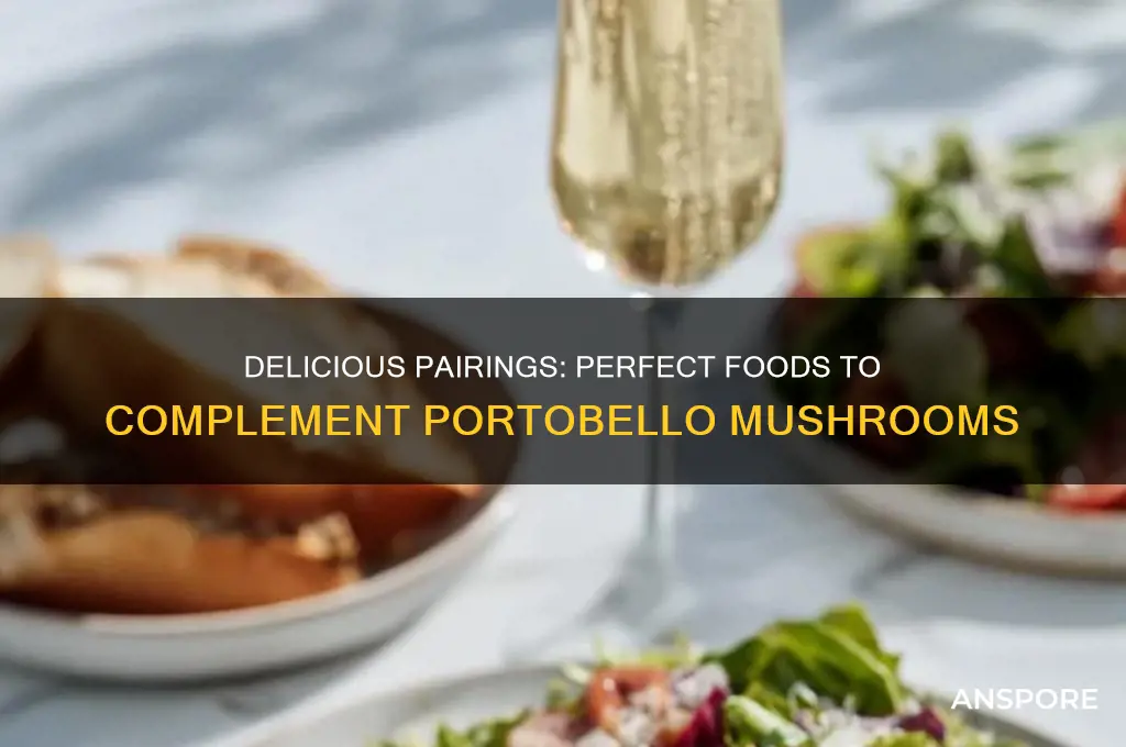 what goes good with a portobello mushroom