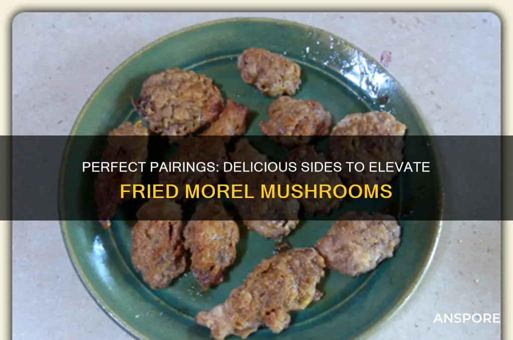 what goes good with fried morel mushrooms