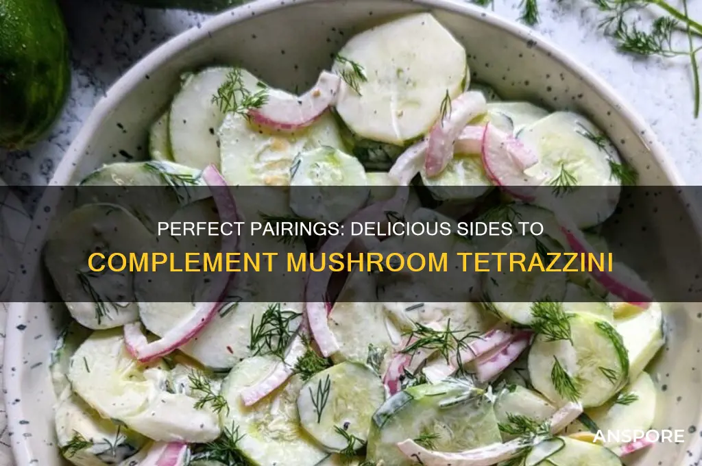 what goes good with mushroom tettrazinni