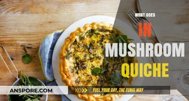 Mushroom Quiche: Ingredients for a Delicious Dish