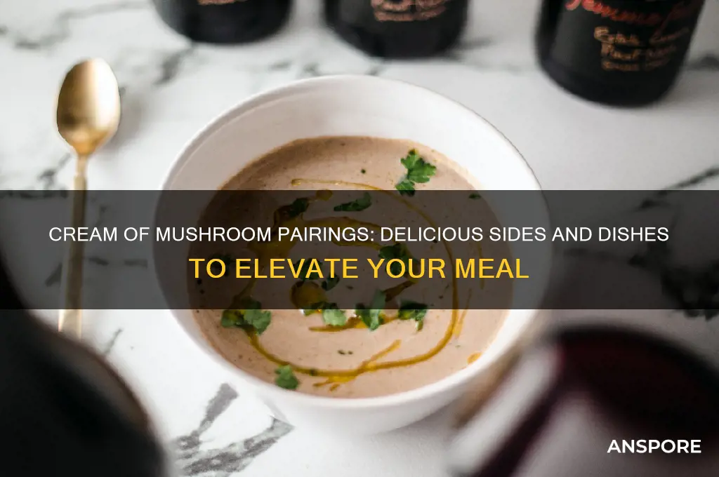 what goes well with cream of mushroom
