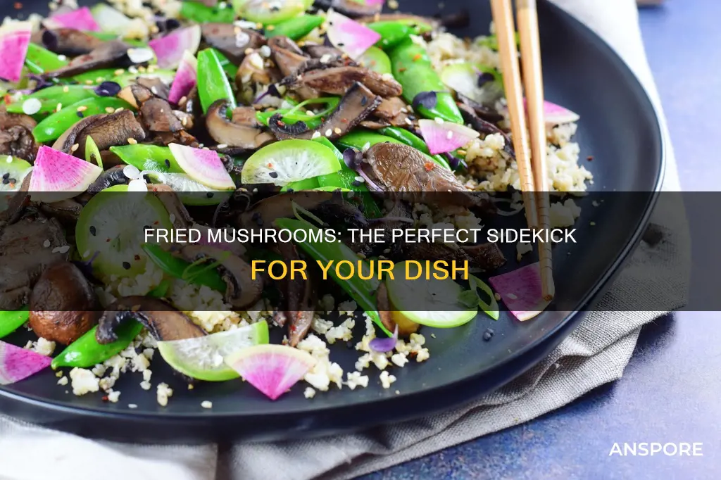 what goes with fried mushrooms