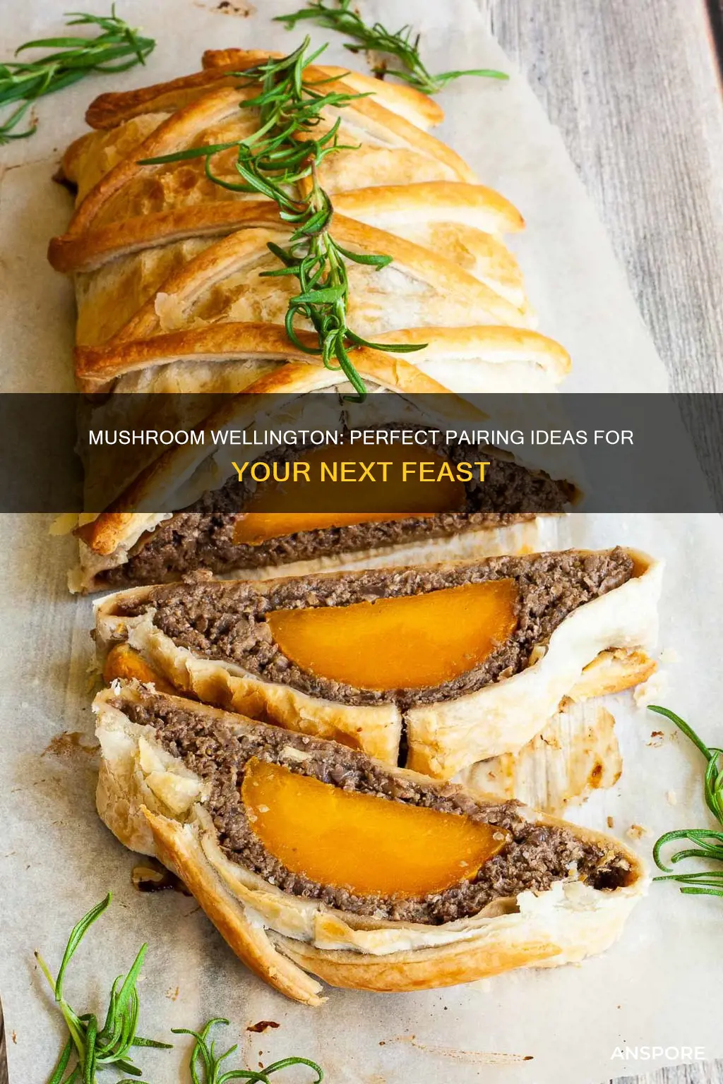 what goes with mushroom wellington
