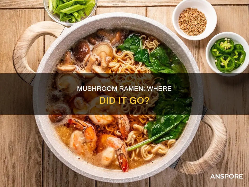 what happened to mushroom ramen