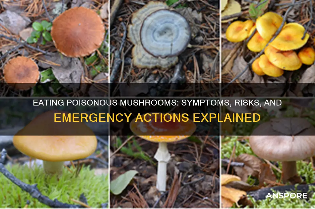 what happens if i eat poisonous mushrooms