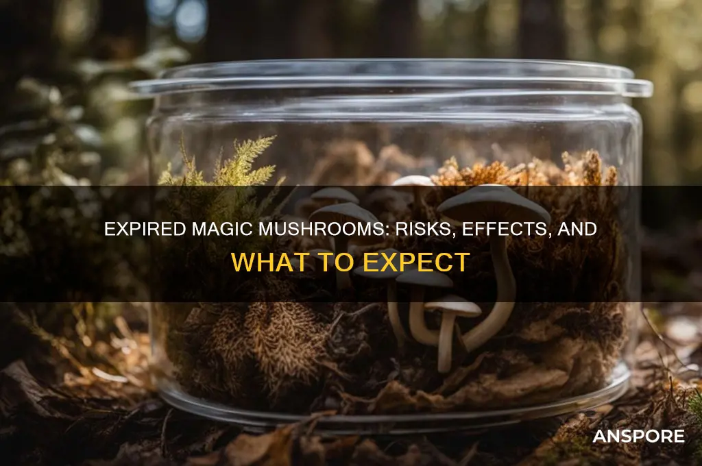what happens if you eat old magic mushrooms