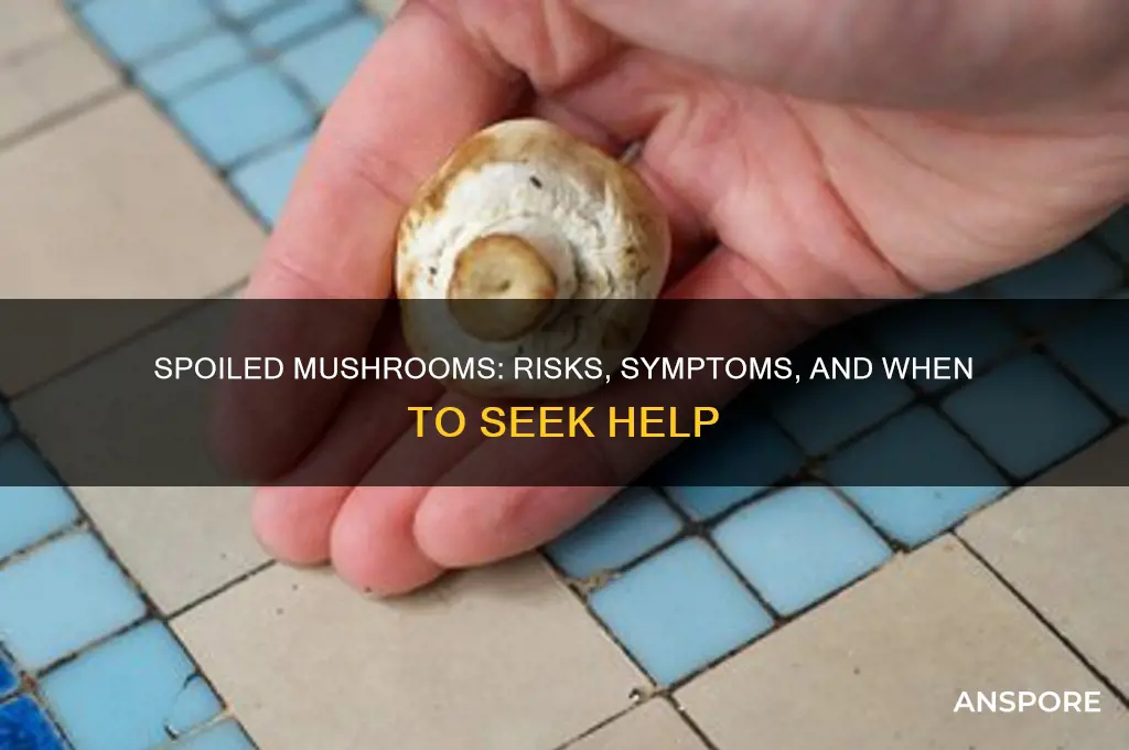 what happens if you eat spoiled mushrooms